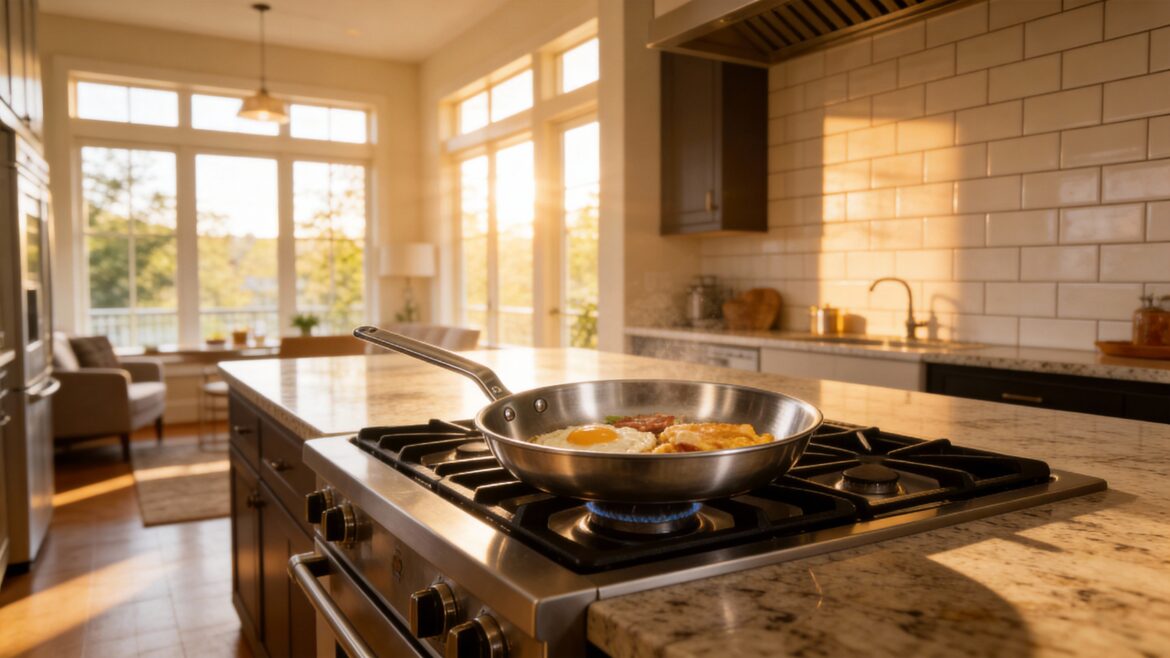 12 Inch Stainless Steel Frying Pan: The Ultimate Workhorse for Your Home Kitchen