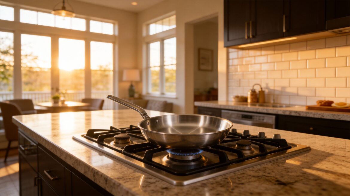 Best Large Stainless Steel Frying Pan: Perfect for Family Meals & Batch Cooking