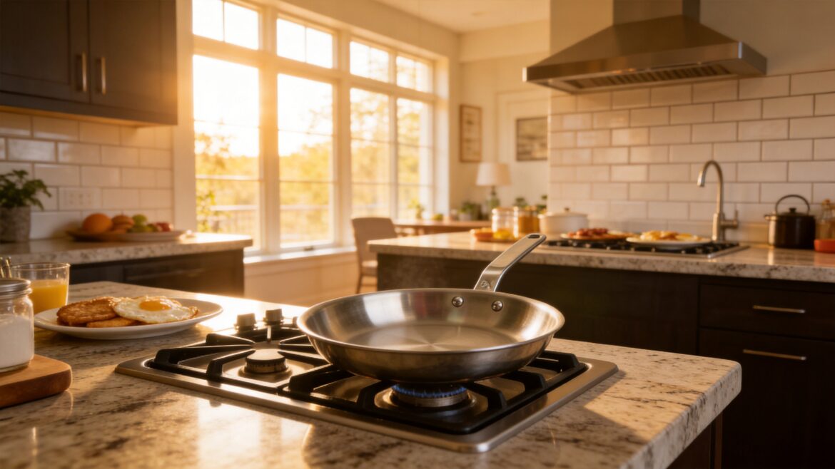 Stainless Steel Frying Pan Without Chemical Coating: The Healthy Upgrade Your Kitchen Needs